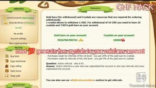 Get Free Crystals In CoinfarmGoldenfarme.t.c to Order Payoff From Coinfarm