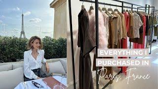 Everything I Purchased in Paris  Fall 2023