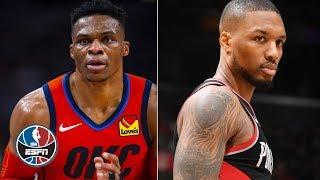 Damian Lillard is more important to his team than Russell Westbrook - Paul Pierce  NBA Countdown