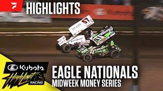 $55555-To-Win Eagle Nationals  Kubota High Limit Racing at Eagle Raceway 61124  Highlights