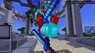 Dominating MCPE Hive Skywars With New Controls  MCPE Hive