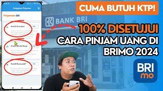 BERHASIL 3 CARA PINJAM UANG DI BRIMO 2024 Kredit Konsumtif Kredit Modal Kerja Kredit Investasi