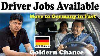 Best Chance to Move Germany  Driver Jobs Available now  Apply Europe