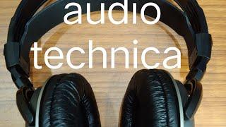 audio technica Headphone  for professional studio recording and mixing