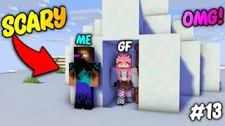  i Became A Enderbrine To Troll My Cute Girlfriend in Minecraft  Hindi  #13