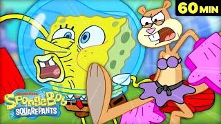 Best SpongeBob Fights and Battles   60 Minute Compilation  SpongeBob