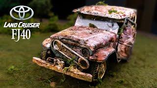 Epic Restoration of Destroyed Toyota Land Cruiser FJ40 Jeep