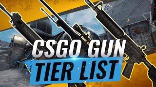 BEST CSGO GUNS - Gun TIER List In 2020