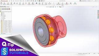 SolidWorks Quick Tip- Import Ball Bearings SKF