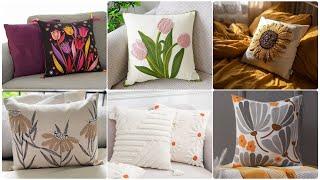 Handmade Cushion Cover Designs Decorative Pillow Covers Embroidered Cushion Cover Designs 2024