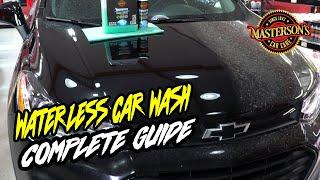 Waterless Car Washing Complete Guide - Cleans HEAVY ROAD GRIME & DIRT - Mastersons Car Care