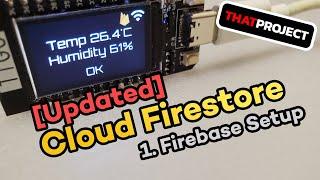 ESP32  Cloud Firestore - Ep 1. Firebase Setup