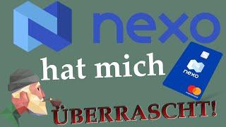 Nexo hat mich überrascht 