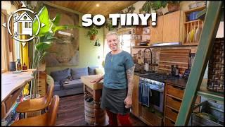 Her adorable tiny home w so many good ideas Tiny Home Tour