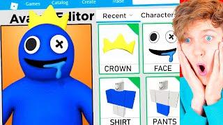 Making *BLUE* RAINBOW FRIENDS A ROBLOX ACCOUNT? EXPENSIVE