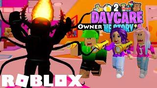 We Played Daycare Story 2 with the OWNER  Roblox