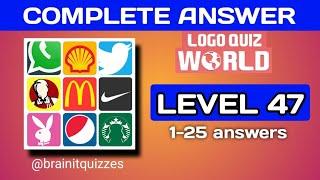 logo Quiz Global. level 47 answers. #logoquiz