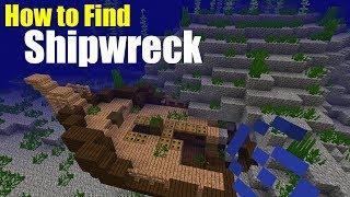 How to Find a Shipwreck  Minecraft PE