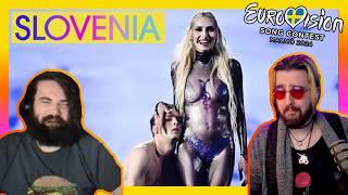 CANADIANS REACT TO Eurovision 2024    Slovenia 