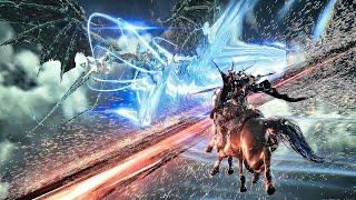 Odin vs. Bahamut Fight Scene Final Fantasy XVI 4K ULTRA HD Eikons Cinematic