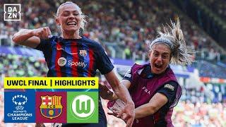 HIGHLIGHTS  Barcelona vs. Wolfsburg UEFA Women’s Champions League Final 2023