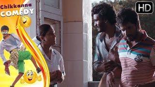 Chikkanna and Sathish Escape from Hospital  New Kannada Comedy Scenes of Kannada Movies