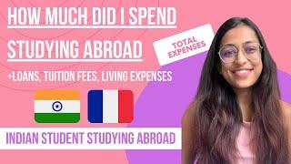 TOTAL COST TO STUDY IN FRANCE  TOTAL EXPENSES STUDYING ABROAD  MASTERS IN FRANCE