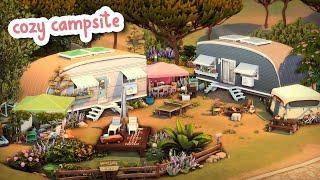 Cozy Tartosa Campsite ️  The Sims 4 Speed Build