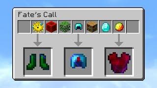 I let fate decide what I craft in hypixel uhc