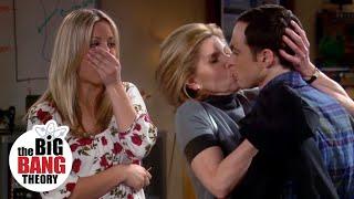 Leonards Mom Kisses Sheldon  The Big Bang Theory