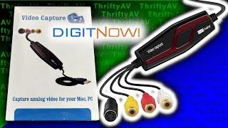 Digitize VHS with the DIGITNOW USB Video Capture Converter