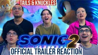 SONIC THE HEDGEHOG 2 TRAILER REACTION  MaJeliv Reacts  Tails Knuckles & the Master Emerald