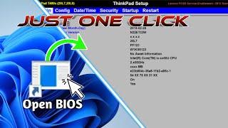 Open BIOS In Just One Click Any Computer Or Laptop  How To Enter BIOS Without Pressing Any Key