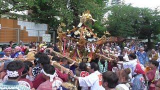 萩中神社例大祭_2の2・宮出し～渡御（ヨコタ）～宮入り 20230827