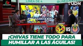 América llega CASI SOTANERO  ¡TODO LISTO para el Clásico Nacional  Resumen Línea de 4