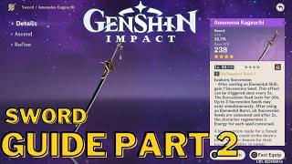 Inazuma Craftable Sword Memento Lens Part 2 Guide  Genshin Impact