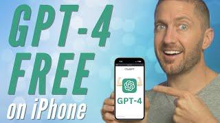 How to Use GPT 4 Free on iPhone  without ChatGPT Plus