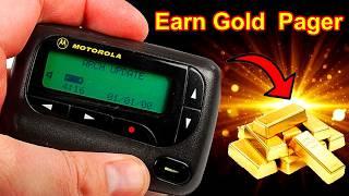 How to earn Gold treasure with Pager oldest