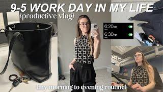 630am Work Day Vlog  9-5 office job productive morning to night routine & feeling unmotivated