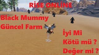 Rise Online Black Mummy Güncel Farmını Denedik #riseonline