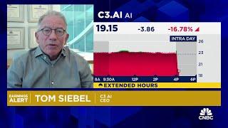 C3.AI CEO Tom Siebel on earnings growth and generative AI