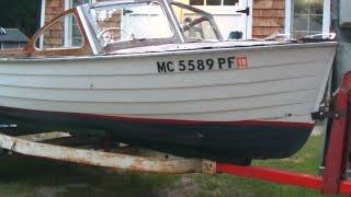 Rescue of Abandoned Lyman Wooden boat