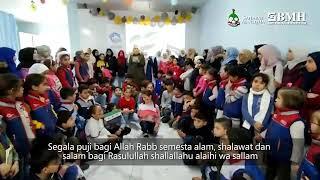 #coronaminggat  Doa pengungsi Suriah untuk Indonesia
