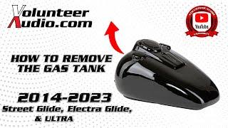 How to Remove the Gas Tank on a 2014-2023 Harley Davidson® Street Glide Electra Glide or Ultra