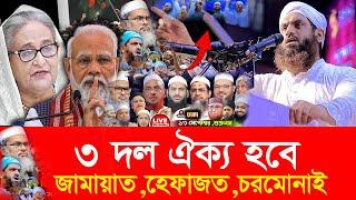 Liveধুপখোলা মাঠ ঢাকা থেকে সরাসরি লাইভ । মামুনুল হকের হুংকার । ড.ইউনুস । allama mamunul haque