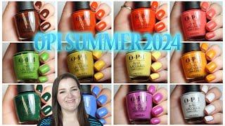 OPI Summer 2024  Live Application + DupesComparisons