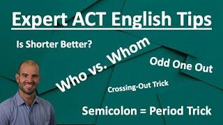 5 ACT English Tips You Need To Know