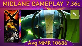  7.36c Earth Spirit KDA - 31 KP - 80% Mid Gameplay - Dota 2 Top MMR