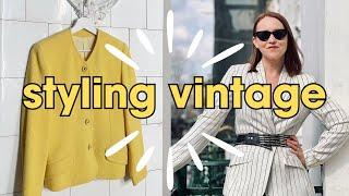 4 Ways to Style Vintage Clothing in Your Outfits