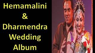 Hemamalini  &  Dharmendra Wedding Album